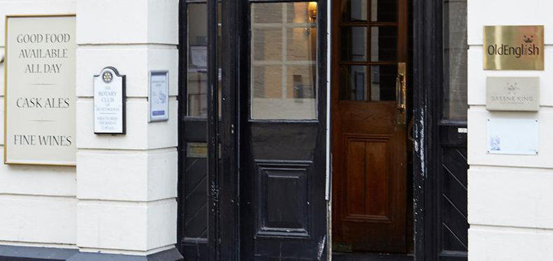 George Hotel By Greene King Inns ฮันติงตัน ภายนอก รูปภาพ