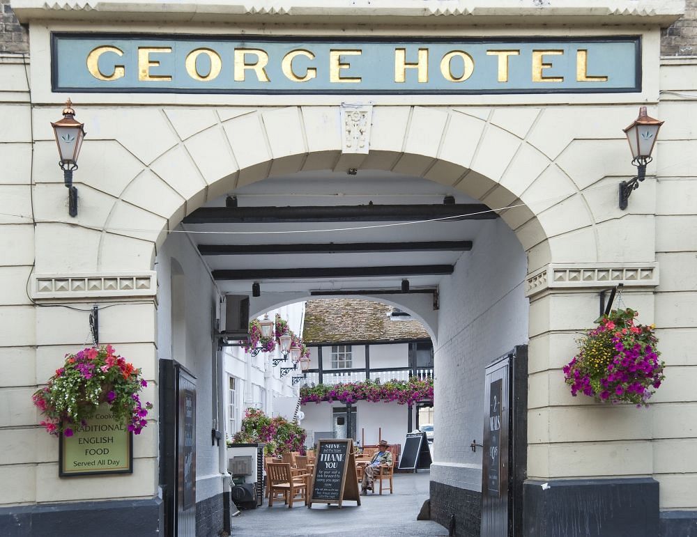 George Hotel By Greene King Inns ฮันติงตัน ภายนอก รูปภาพ